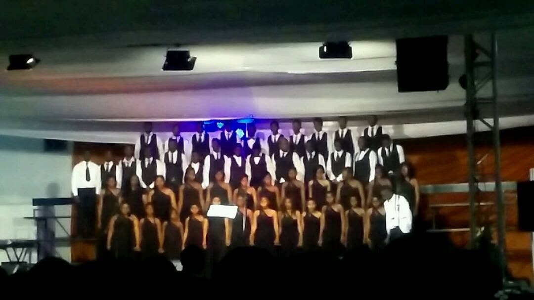 Bulawayo Choristers Choir at the ZITF 2018 choral competition finals