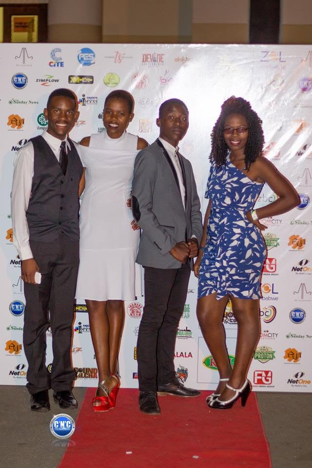 Bulawayo Choristers Choir at the Roil Bulawayo Arts Awards red carpet, May 2018