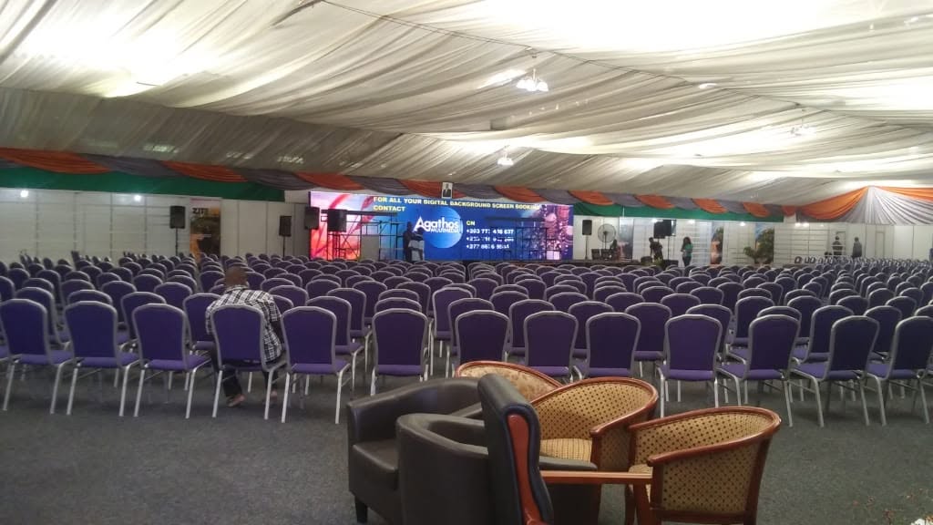 The Competition Venue: Inside Hall 2 at ZITF
