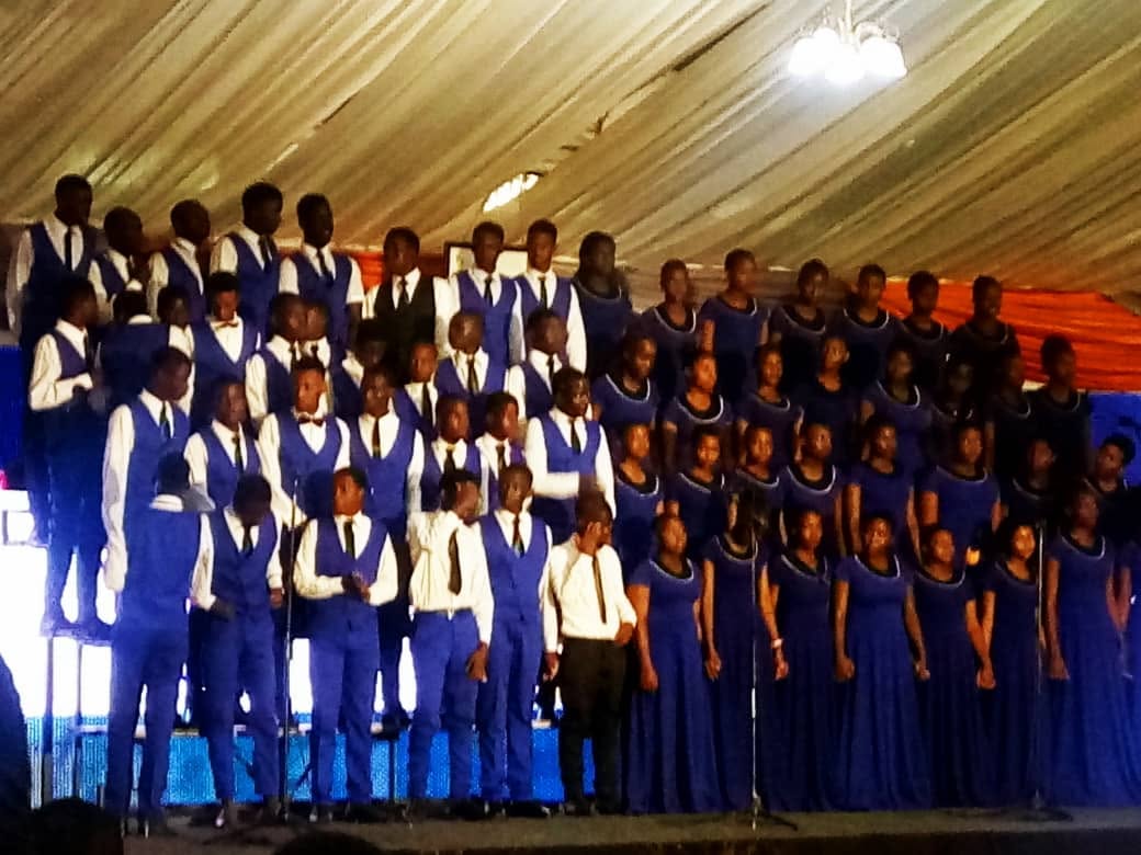 Bulawayo Choristers Choir at the ZITF 2019 choral competition, Bulawayo